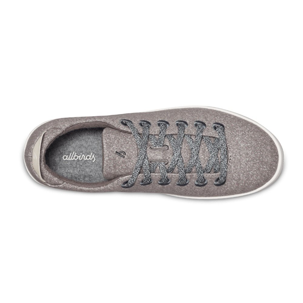 Allbirds Men\'s Sneakers Grey - Wool Pipers - 96135JAVR